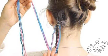 بافت مو با کاموا,انواع بافت مو با کاموا,بافت مو با کاموا با آموزش مرحله به مرحله